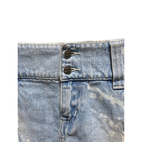 Insight 51 Micro Mini Skirt Blue Size XL Y2K - Picture 8 of 12